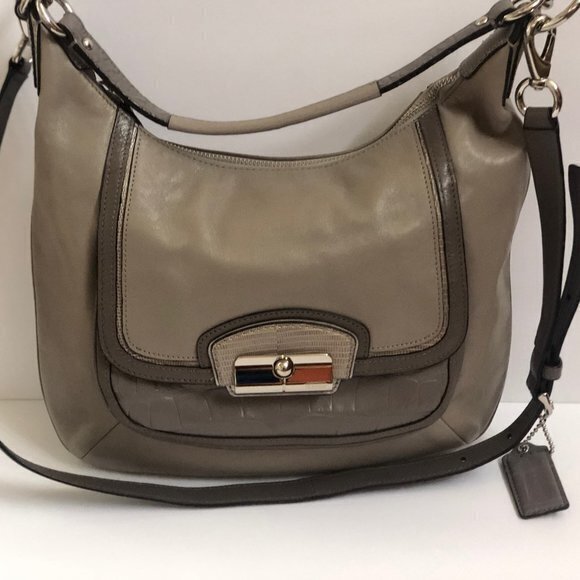 Coach Handbag Crossbody 19310 Kristin Leather Hobo - Picture 1 of 16
